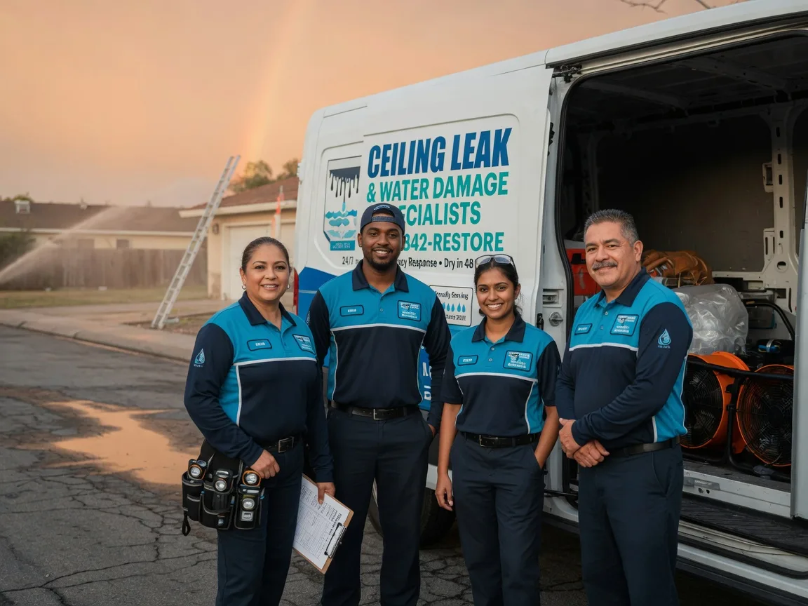 Ceiling Leak Cleanup company in Peever, SD
