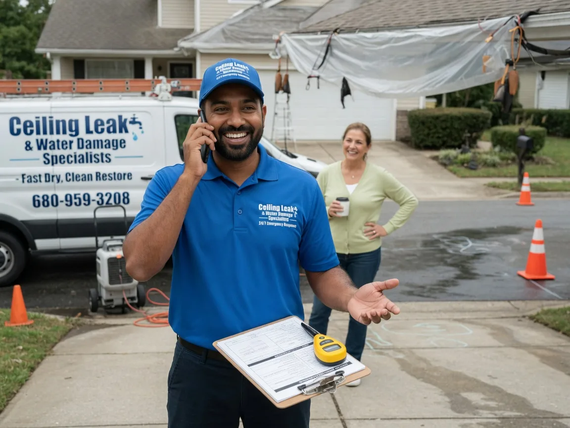 Ceiling Leak Cleanup Peever, SD FAQs